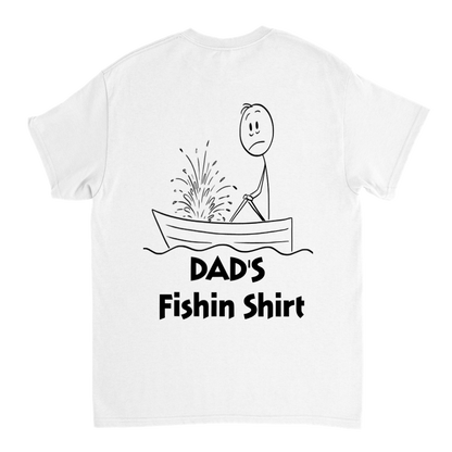 Dads Fishin Crewneck T-shirt