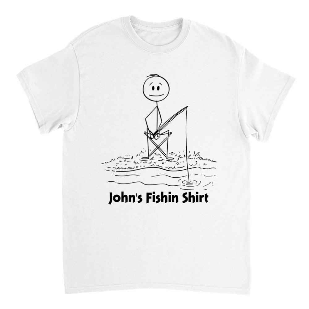 John's Fishin Crewneck T-shirt