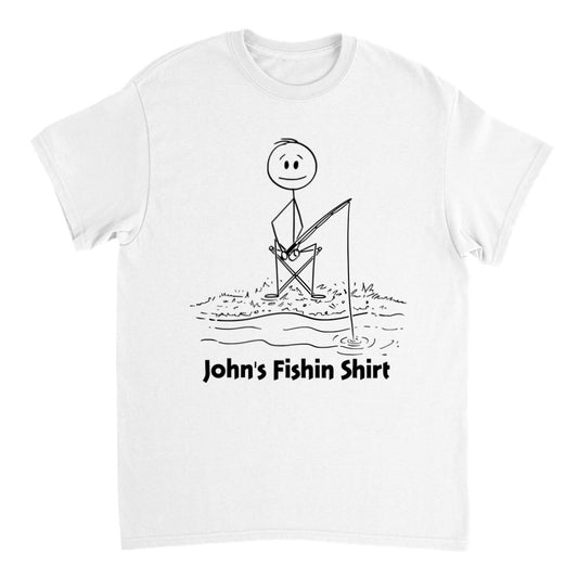 John's Fishin Crewneck T-shirt