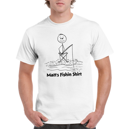 Matt's Fishin Crewneck T-shirt