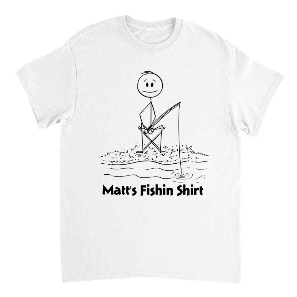 Matt's Fishin Crewneck T-shirt